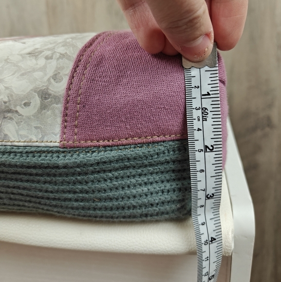 Fuzzy Nation Shoulder Bag Womens Dog Print Faux Fur Lined Double Handle Purse - Picture 11 of 14